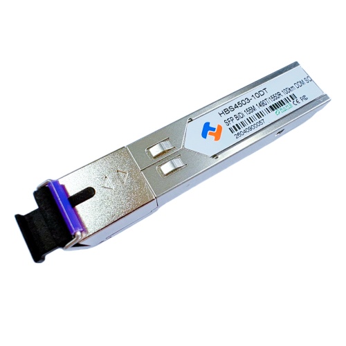 SFP 155M 單纖 1490nm TX / 1550nm RX 100km DDM SC