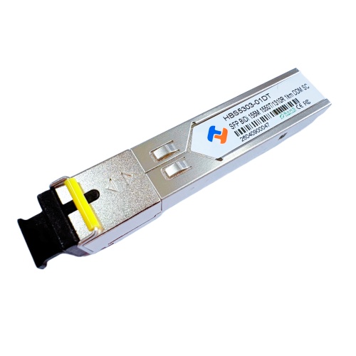 SFP 155M 單纖 1550nm TX / 1310nm RX 1km DDM SC