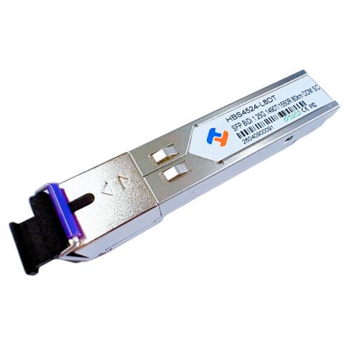 SFP 1.25G 單纖 1490nm TX / 1550nm RX 80km DDM  SC