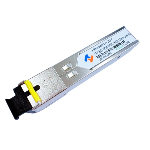SFP 155M 單纖 1550nm TX / 1490nm RX 120km DDM SC