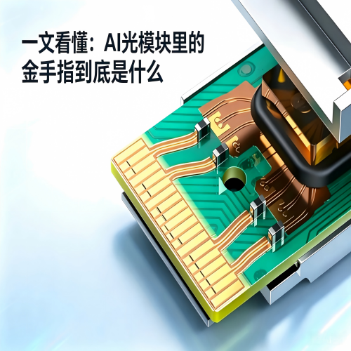 一文看懂：AI 光模塊里的金手指到底是什么