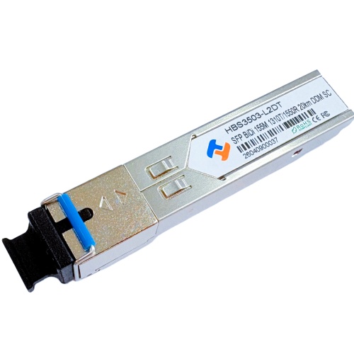 SFP 155M 單纖 1310nm TX / 1550nm RX 20km DDM  SC